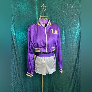 LA Cheerleader Halloween Costume